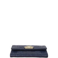 Chanel Boy Flap Card Holder