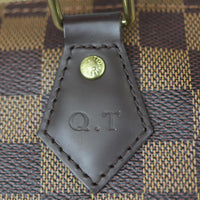 Louis Vuitton Speedy 35 Damier Ebene Initials