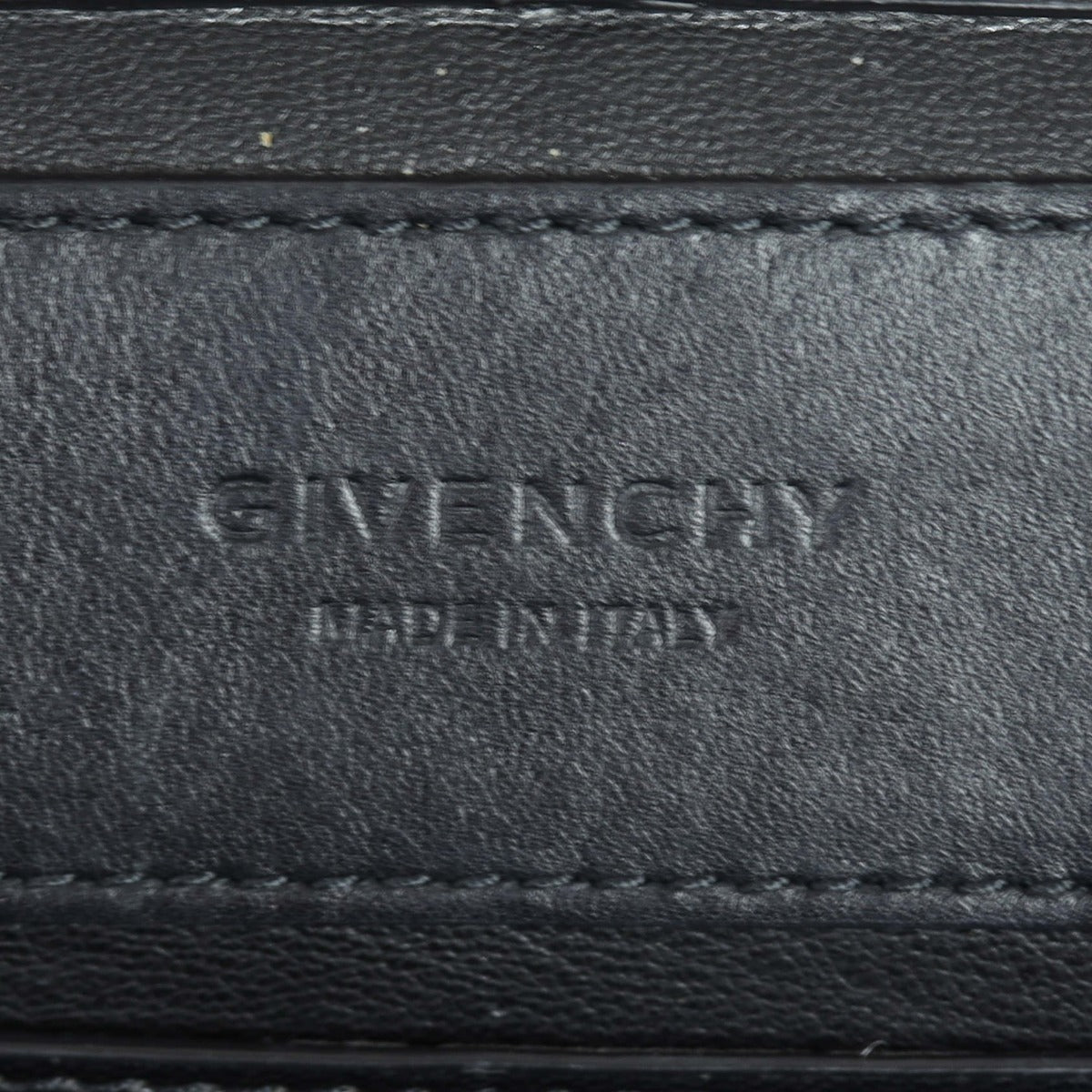 Givenchy Tag Shopper Tote Interior Stamp