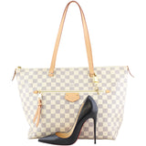 Louis Vuitton Iena MM Damier Azur sca;e
