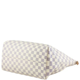 Louis Vuitton Iena MM Damier Azur base corner