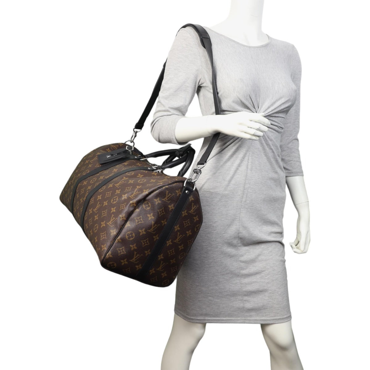 Louis Vuitton Keepall 45 Bandouliere Monogram Macassar