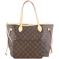 Louis Vuitton Neverfull MM Monogram Front Pouch