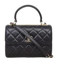 Chanel CC Trendy Small | Black Lambskin
