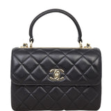 Chanel CC Trendy Small | Black Lambskin
