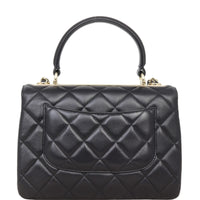 Chanel CC Trendy Small | Black Lambskin