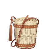 Celine Panier Wicker Bucket Bag