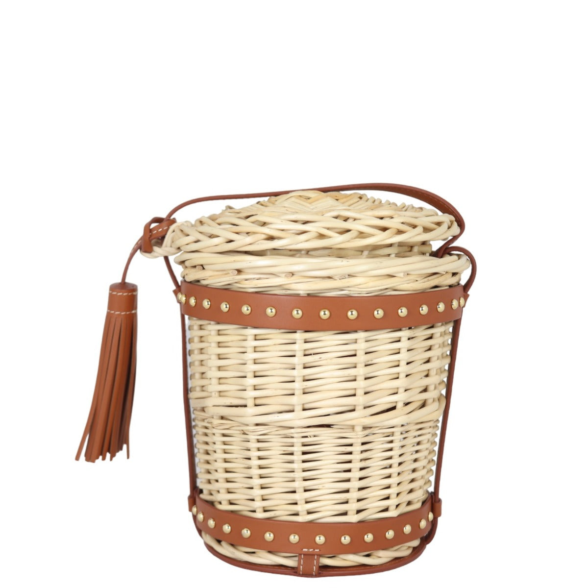 Celine Panier Wicker Bucket Bag