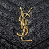 Saint Laurent Monogram Envelope Chain Wallet Hardware