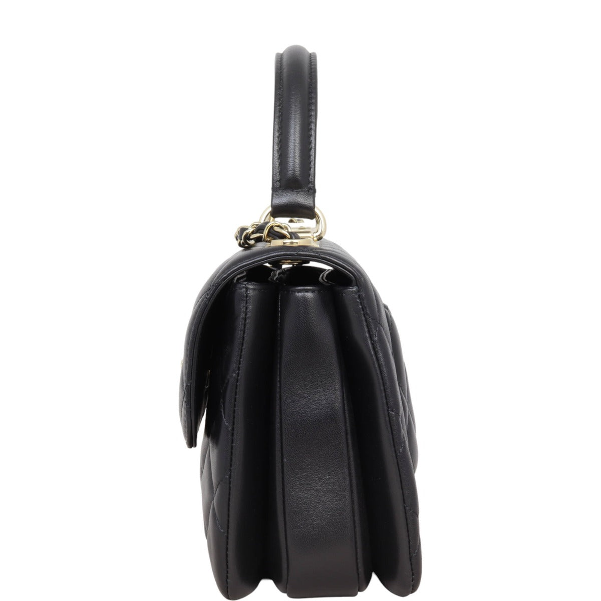 Chanel CC Trendy Small | Black Lambskin