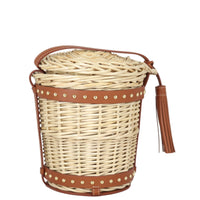 Celine Panier Wicker Bucket Bag