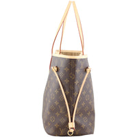 Louis Vuitton Neverfull MM Monogram side