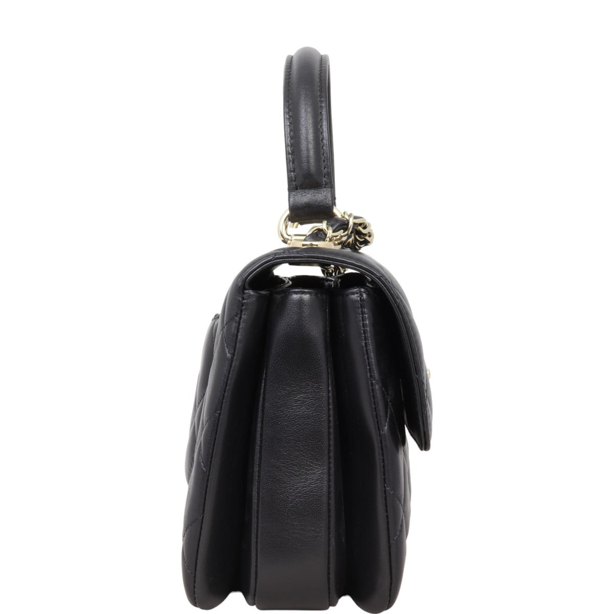 Chanel CC Trendy Small | Black Lambskin