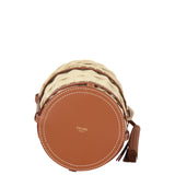 Celine Panier Wicker Bucket Bag