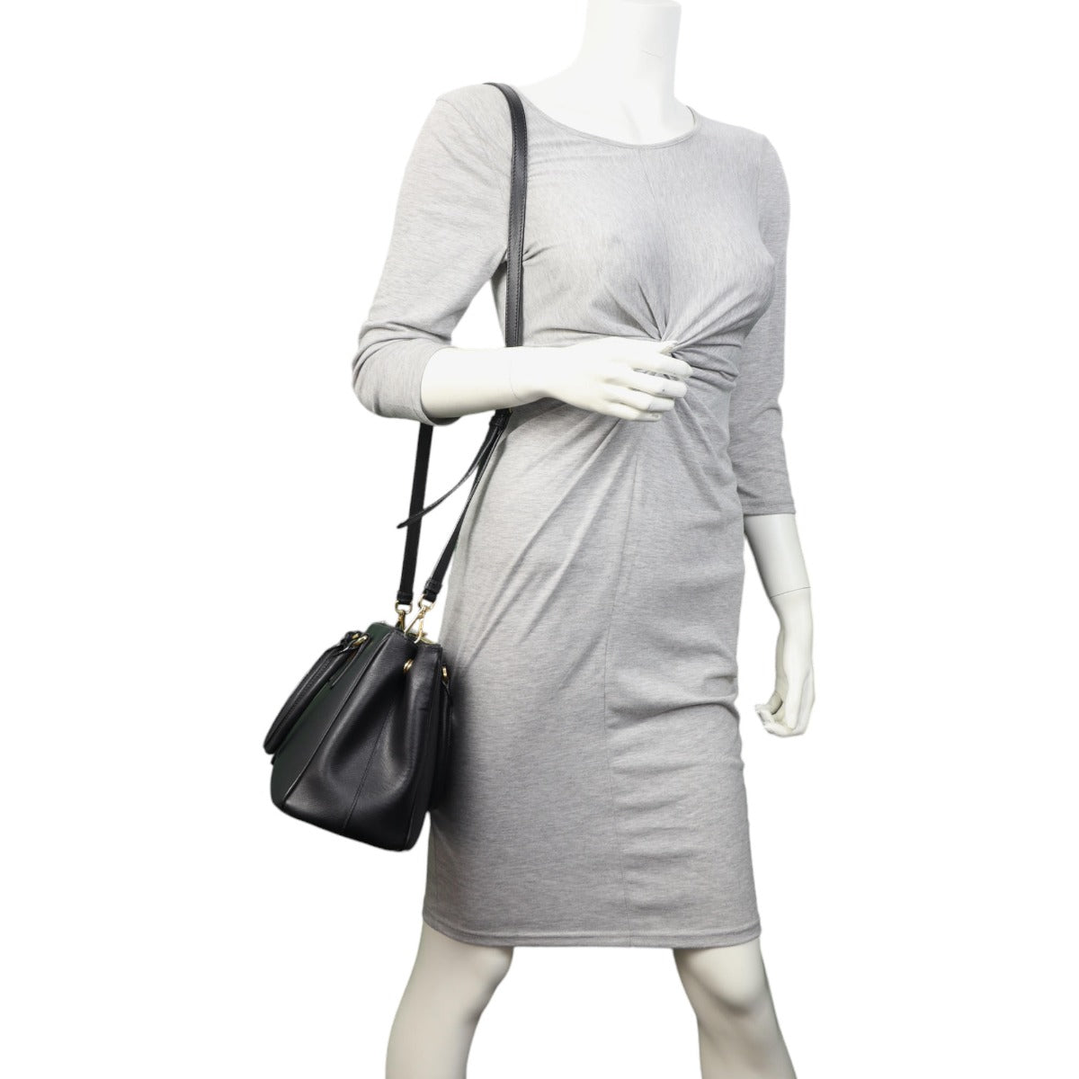 Prada Saffiano Lux Galleria Double Zip Tote Small