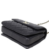 Chanel CC Trendy Small | Black Lambskin