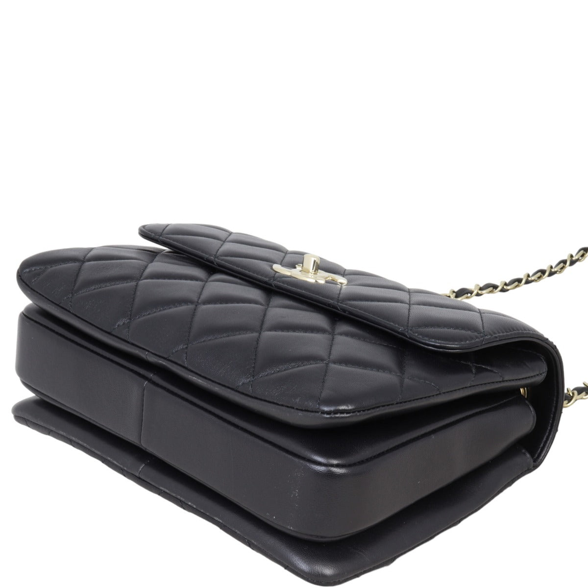 Chanel CC Trendy Small | Black Lambskin