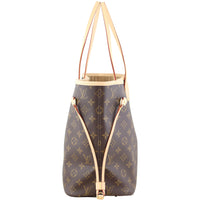Louis Vuitton Neverfull MM Monogram side2