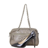 Chanel CC Front Zip Pocket Shoulder Bag