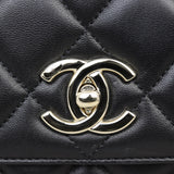 Chanel CC Trendy Small | Black Lambskin