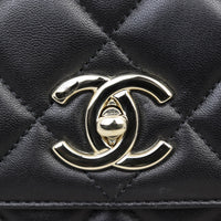 Chanel CC Trendy Small | Black Lambskin