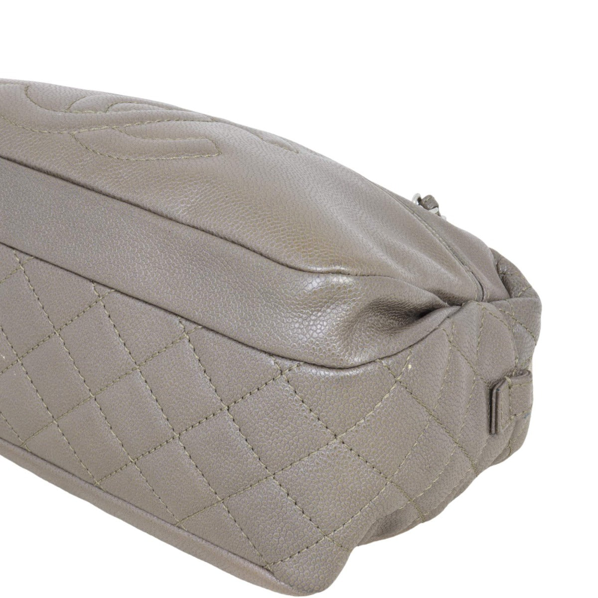 Chanel CC Front Zip Pocket Shoulder Bag