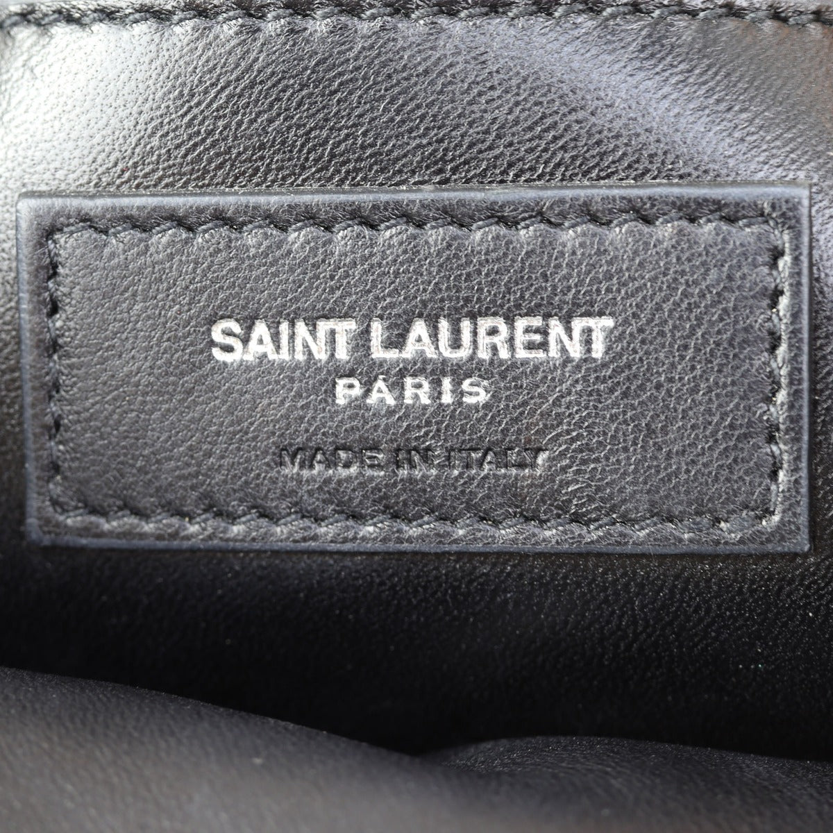 Saint Laurent Triquilt Envelope Monogram Interior Stamp