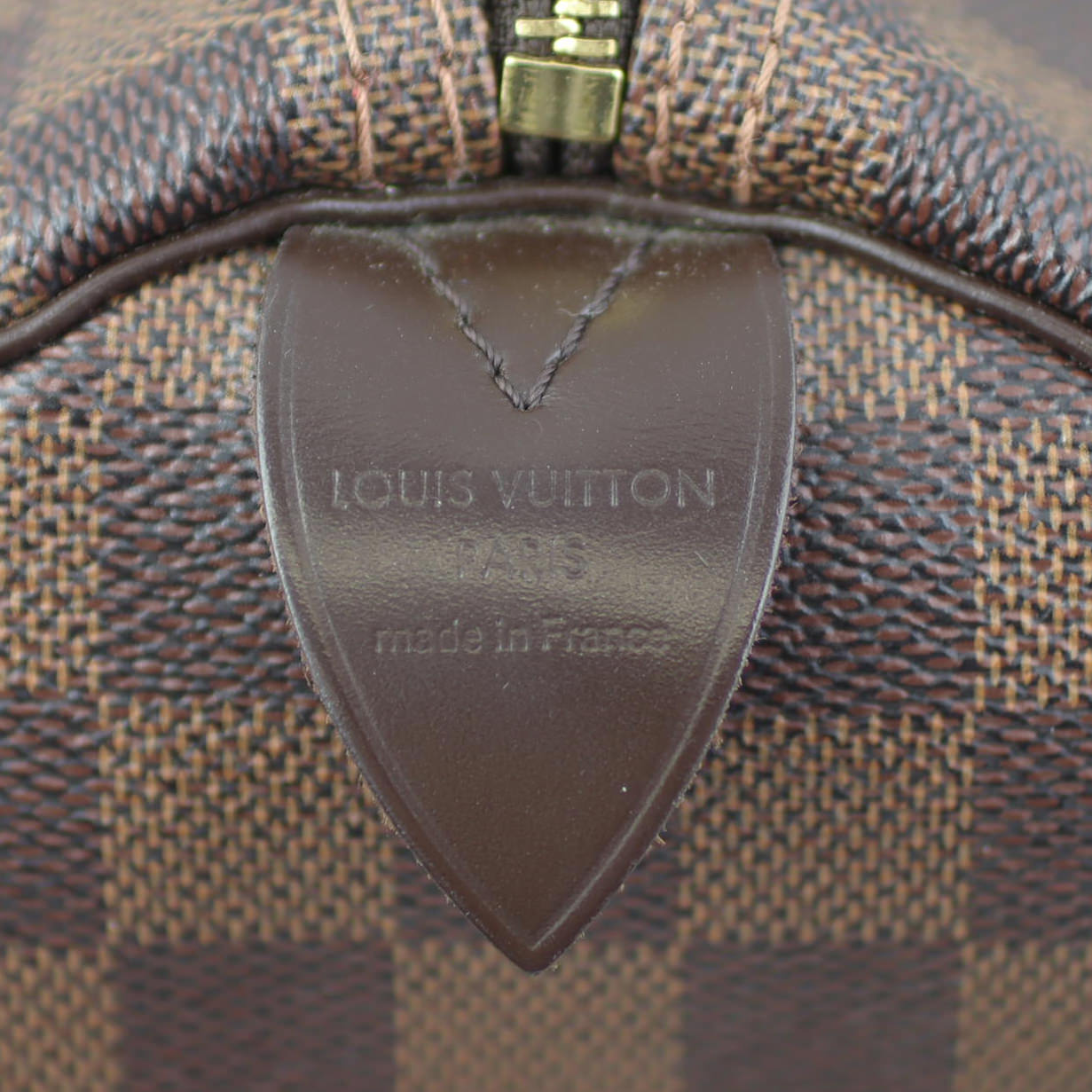 Louis Vuitton Speedy 30 Damier Ebene Made In