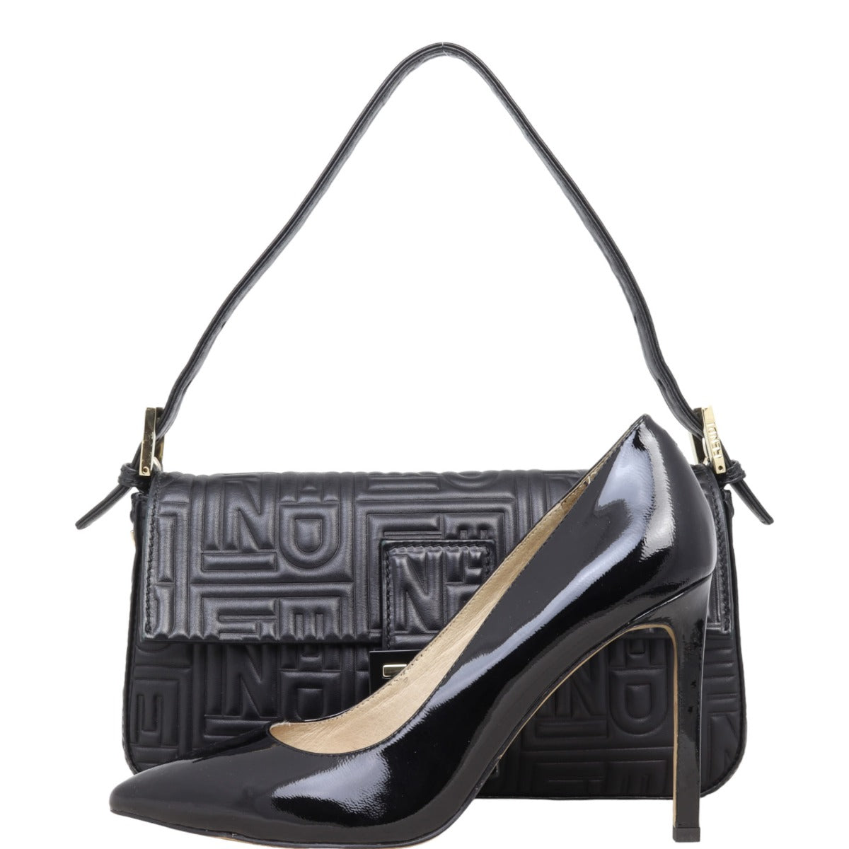 Fendi Baguette Bag Embossed