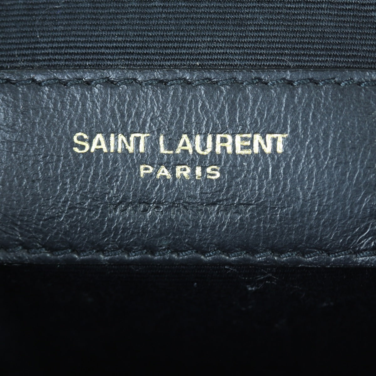Saint Laurent Lou Camera Bag Interior Stamp