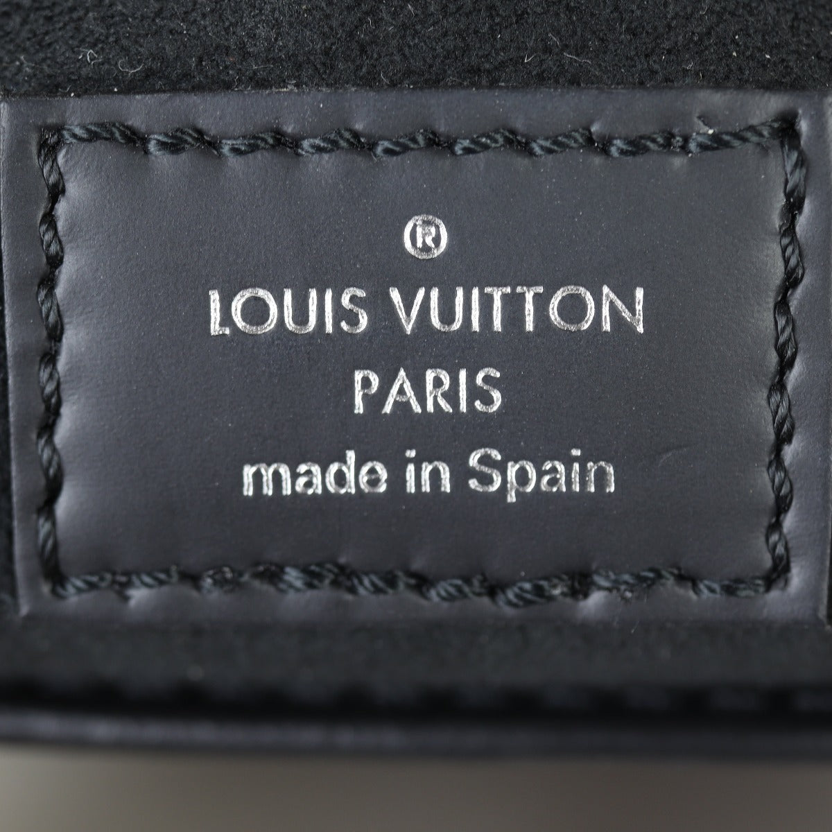 Louis Vuitton Petit Sac Plat Epi Interior Stamp