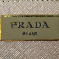 Prada Saffiano Lux Galleria Double Zip Tote Medium Hardware