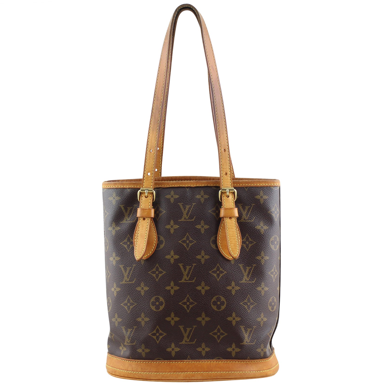 Louis Vuitton Petit Bucket Bag Back