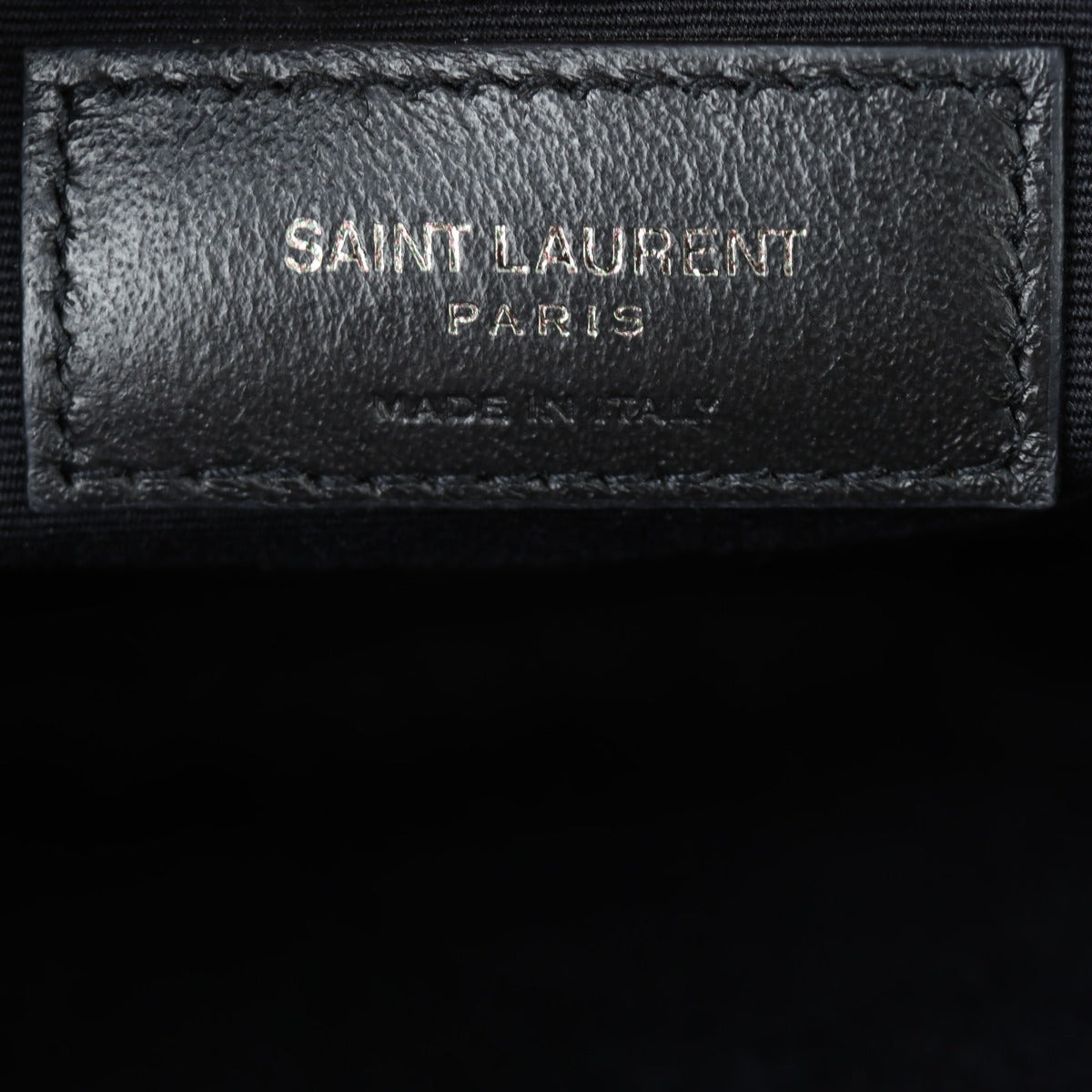 Saint Laurent Lou Camera Bag Interior Stamp