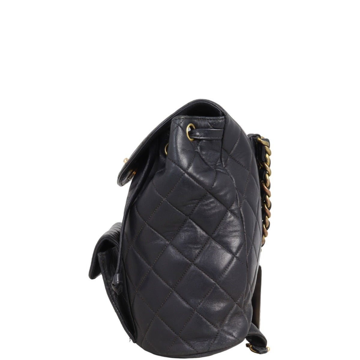 Chanel Duma Quilted Backpack Vintage | Black