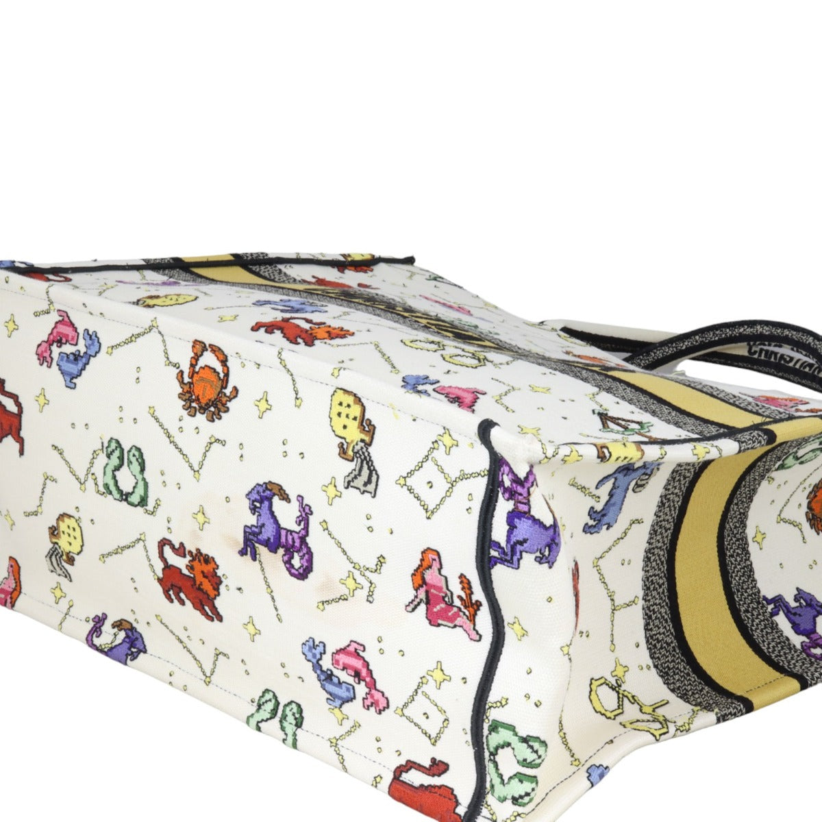 Dior Book Tote Large Pixel Zodiac