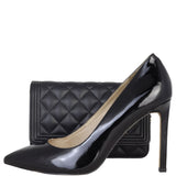 Chanel Boy Wallet on Chain | Black Lambskin