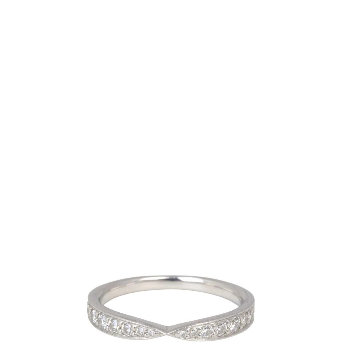Tiffany & Co Harmony Platinum Diamond Wedding Band