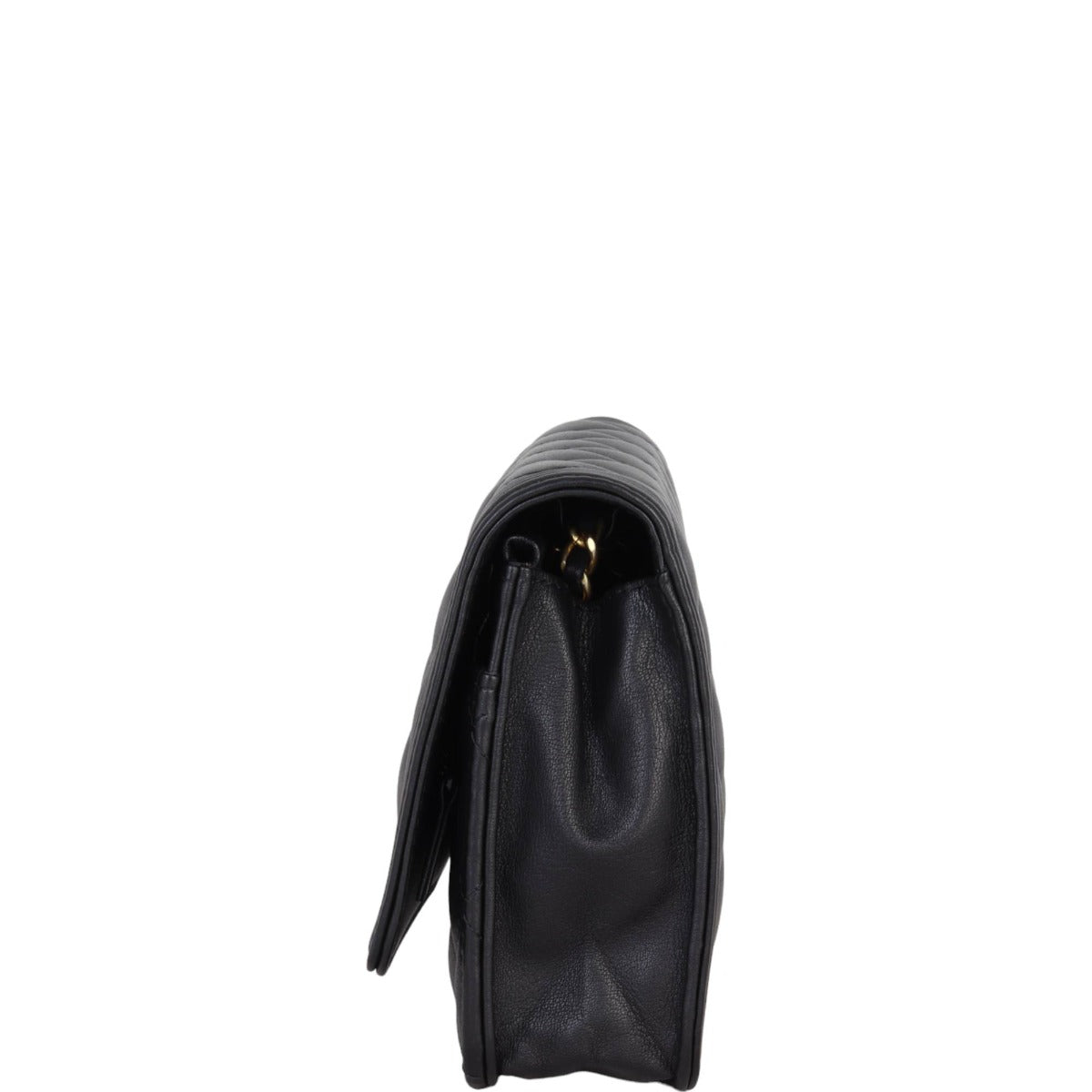 Chanel Boy Wallet on Chain | Black Lambskin