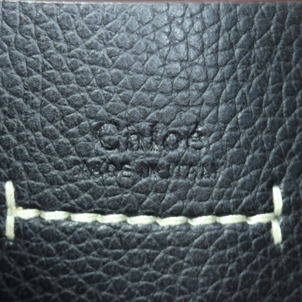 Chloe Darryl Shoulder Bag Small Interior Stamp