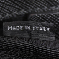 Prada Saffiano Lux Galleria Double Zip Tote Small Interior Stamp