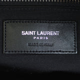 Saint Laurent Matelasse Chevron Monogram Shopping Bag Stamp