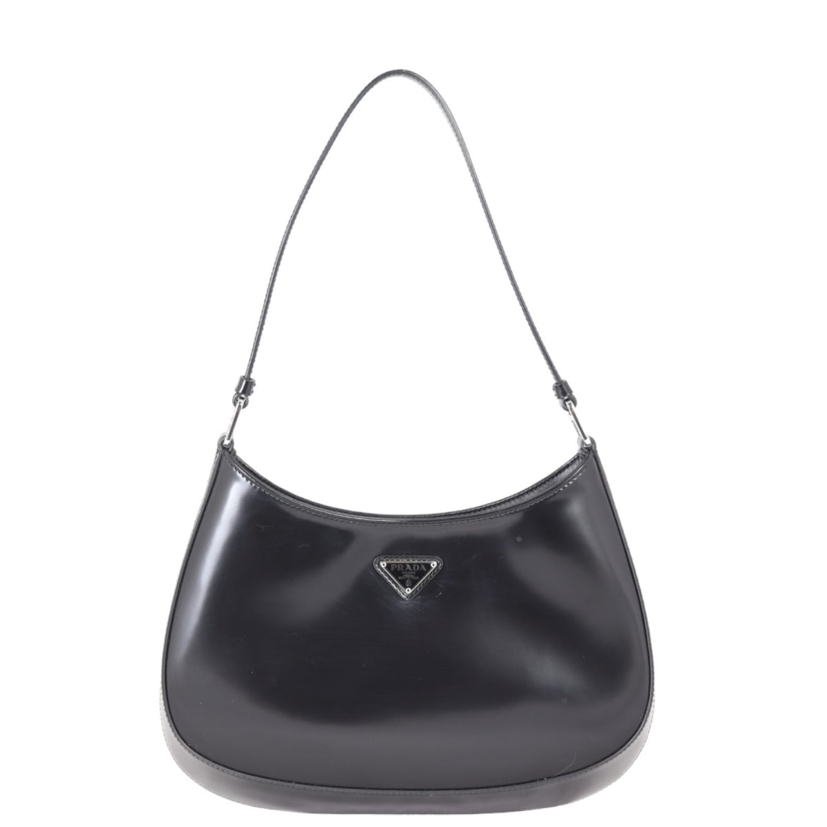 Prada Cleo Shoulder Bag Brushed Leather