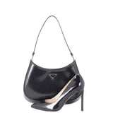 Prada Cleo Shoulder Bag Brushed Leather
