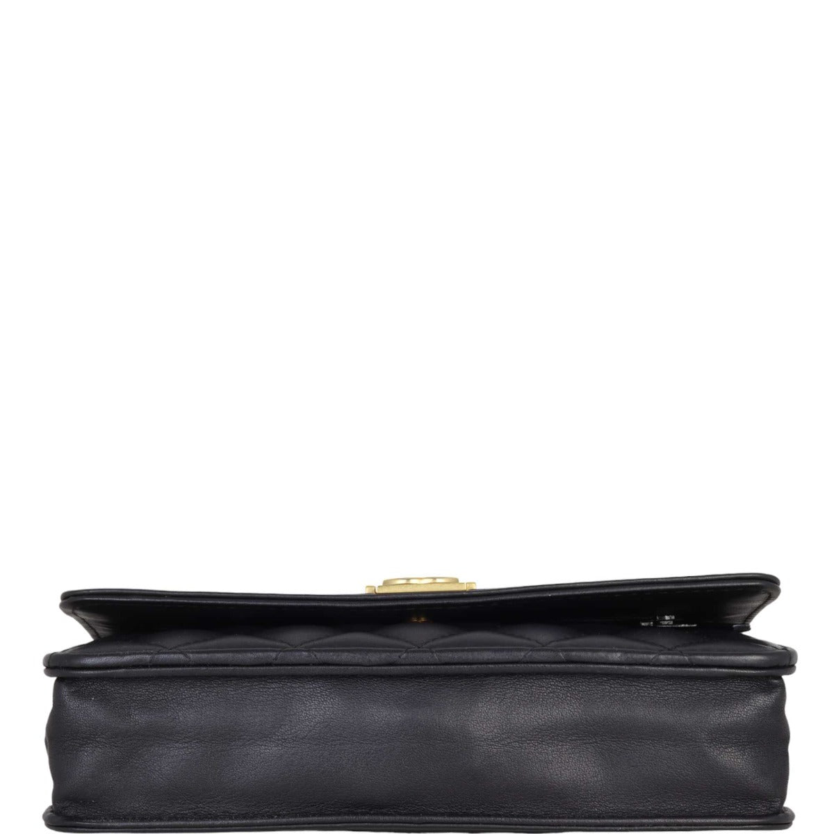 Chanel Boy Wallet on Chain | Black Lambskin