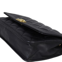 Chanel Boy Wallet on Chain | Black Lambskin