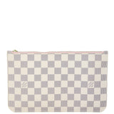 Louis Vuitton Neverfull Pouch Damier Azur