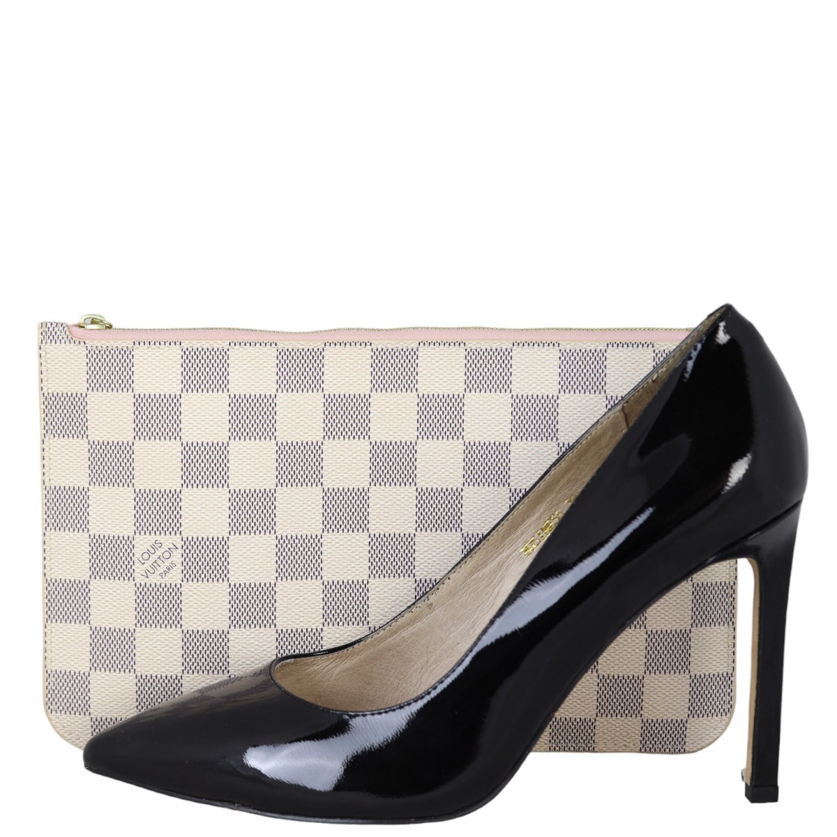 Louis Vuitton Neverfull Pouch Damier Azur