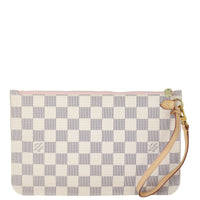Louis Vuitton Neverfull Pouch Damier Azur