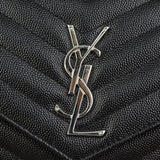 Saint Laurent Monogram Envelope Chain Wallet Hardware